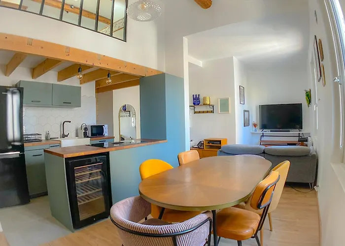 Nouveau L\'Authentique Duplex Montpellier Proche Gare